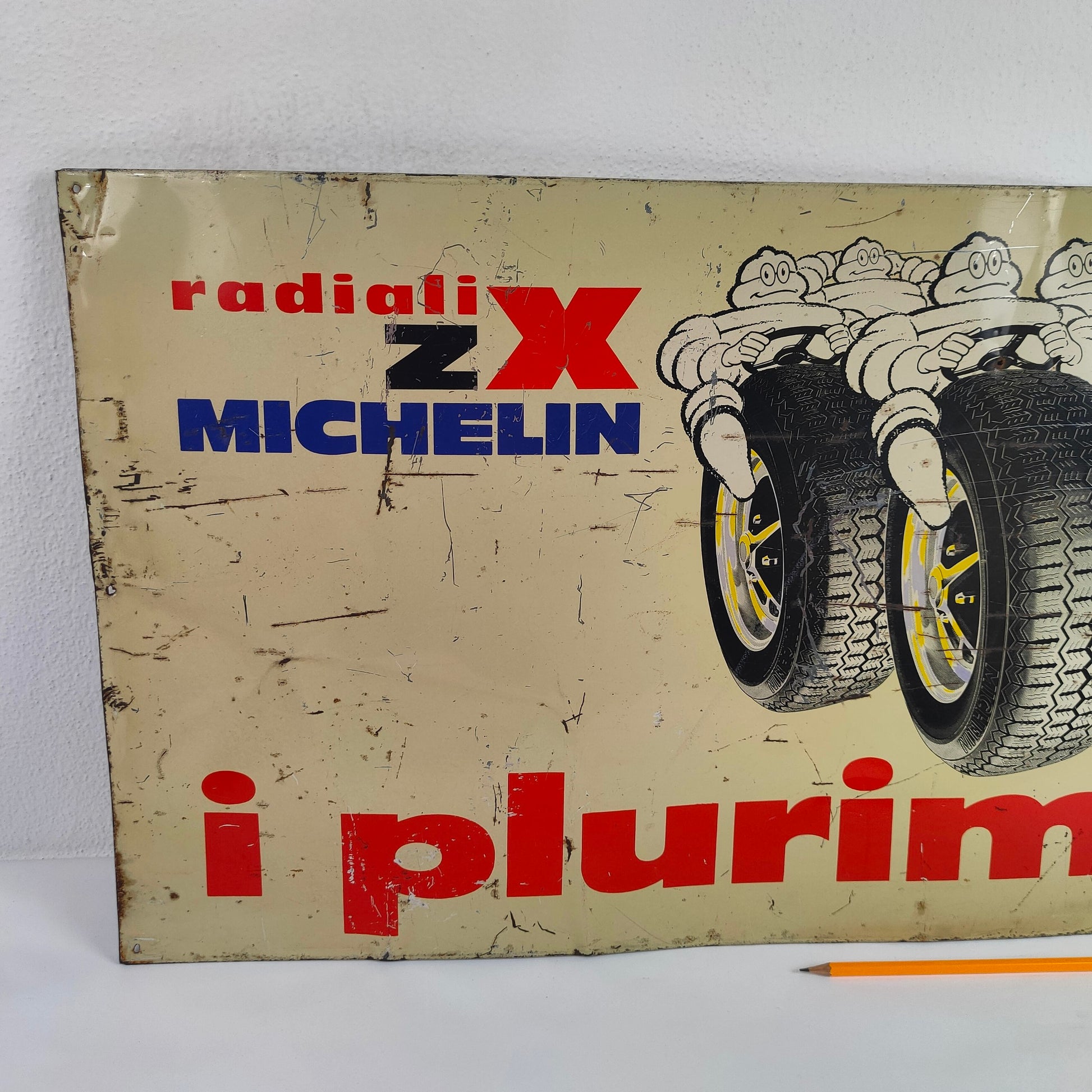 Insegna - Michelin ZX "I Plurimatici" | Anni '70