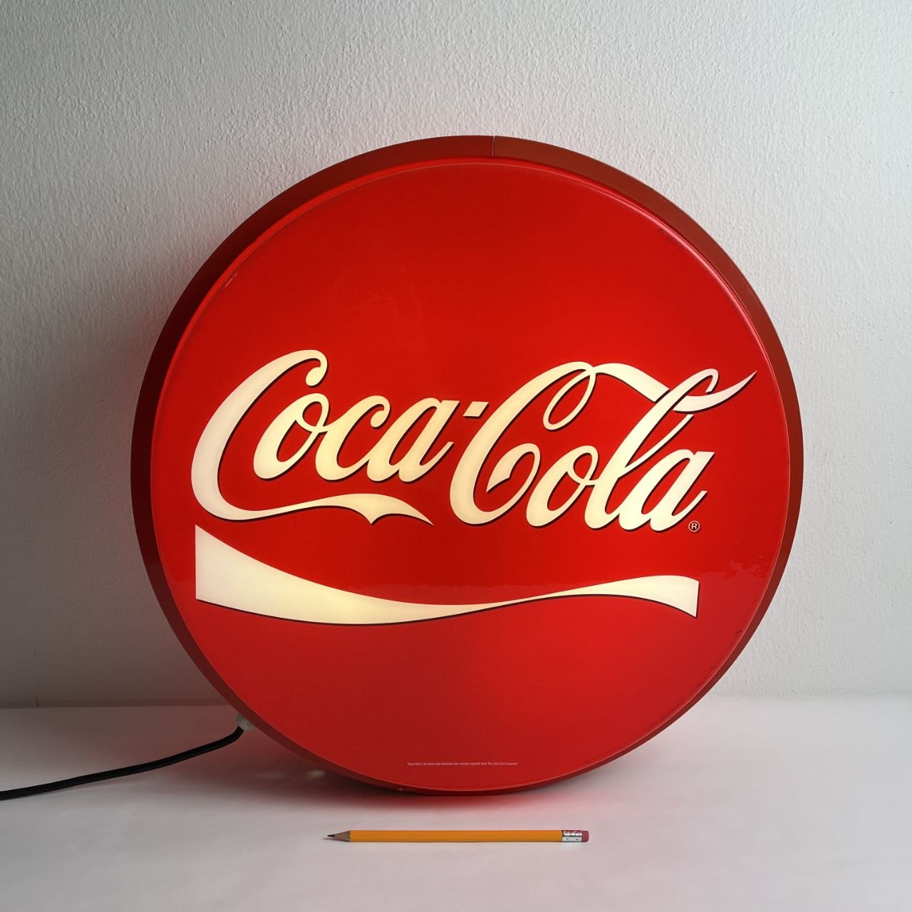 Insegna luminosa Coca-Cola | Anni '90
