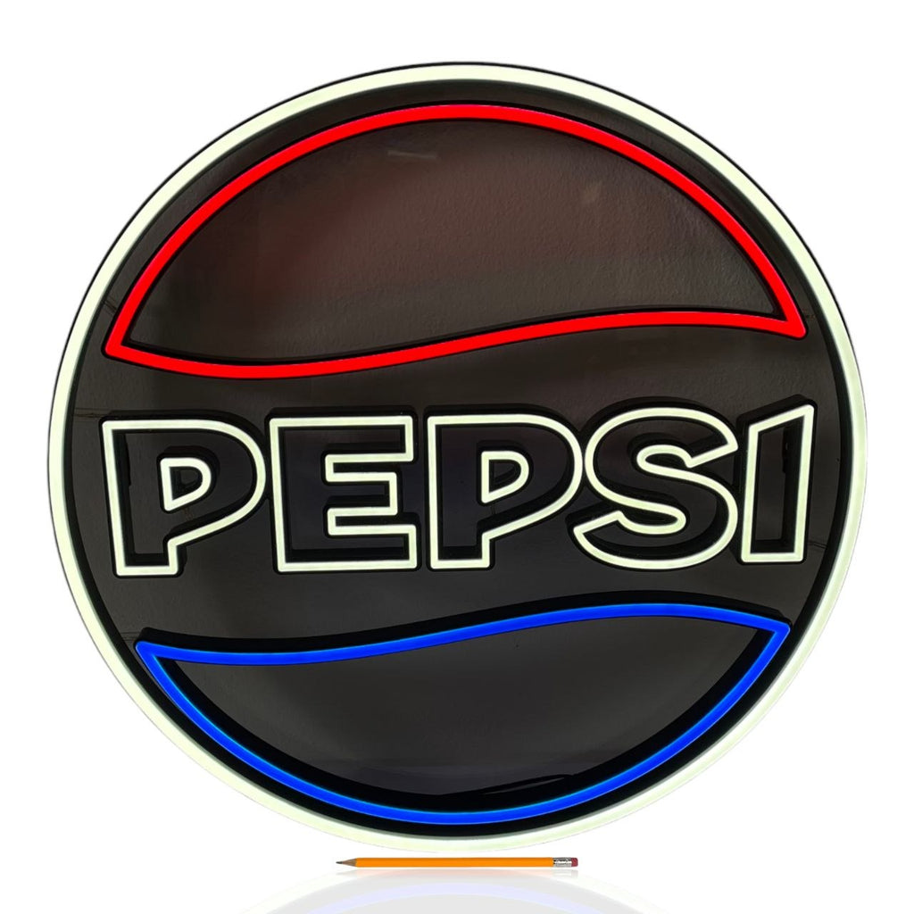 Insegna luminosa Pepsi