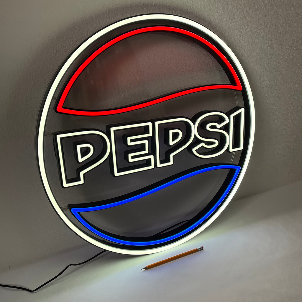 Insegna luminosa Pepsi