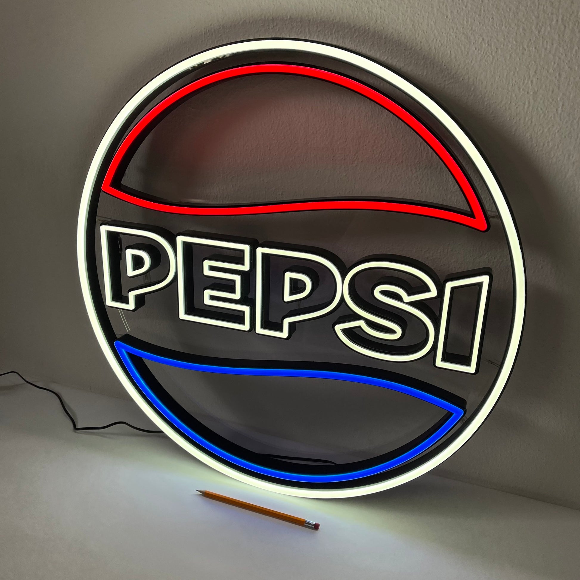 Insegna luminosa Pepsi