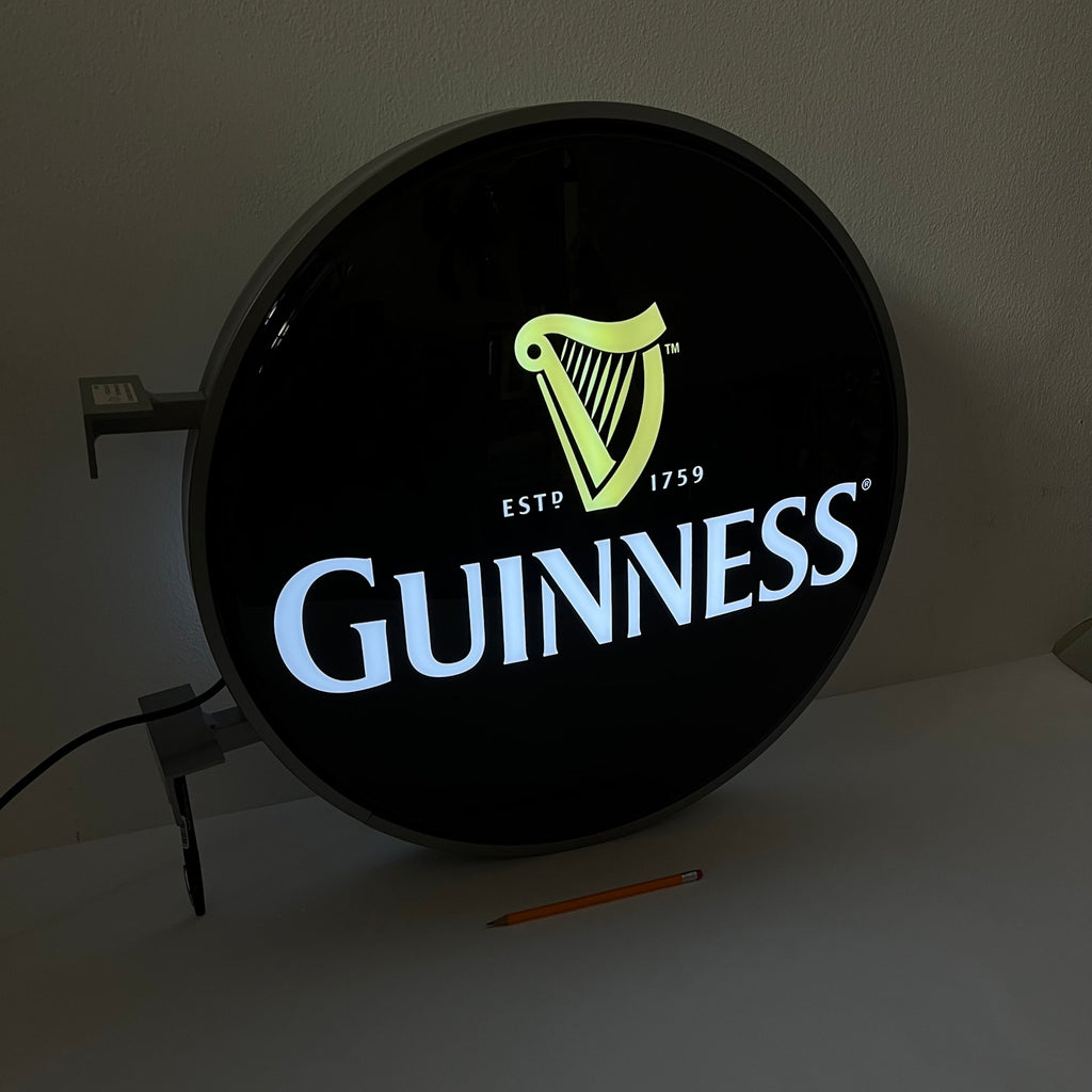 Insegna luminosa Guinness