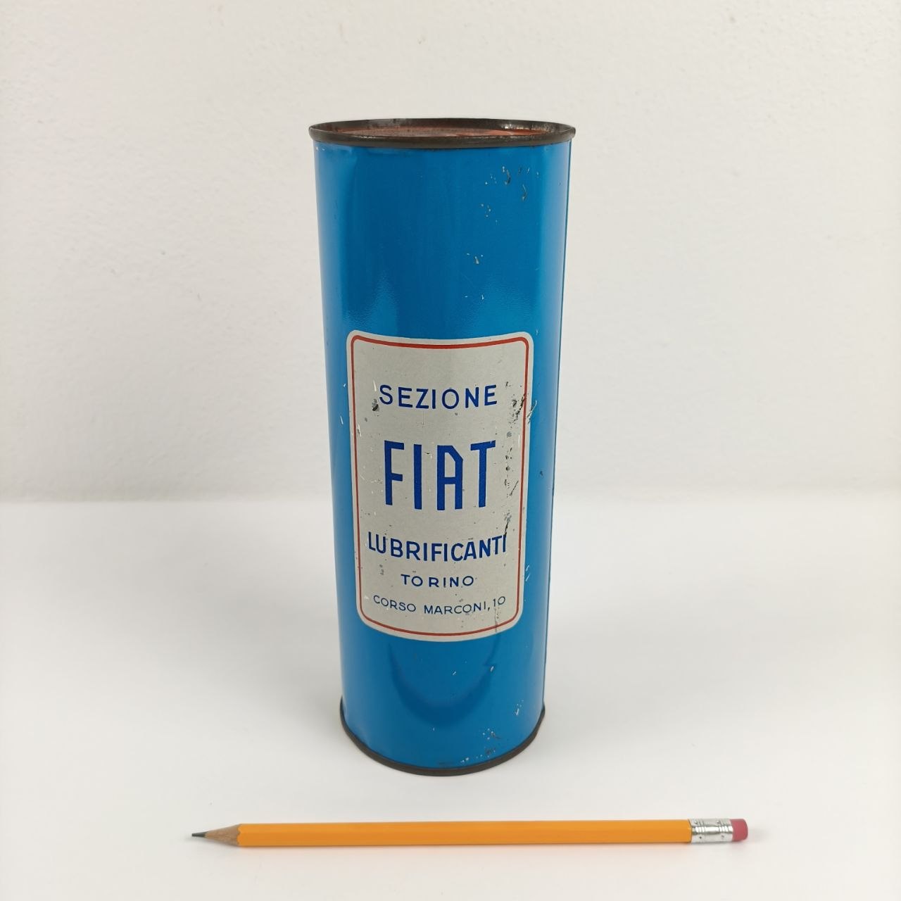 Fiat Oil Tin - Omino Nizzoli | 1950s