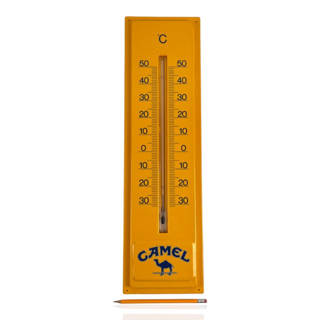 Camel advertising thermometer