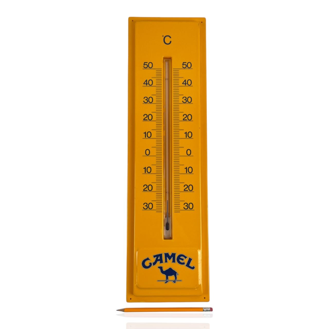 Camel advertising thermometer