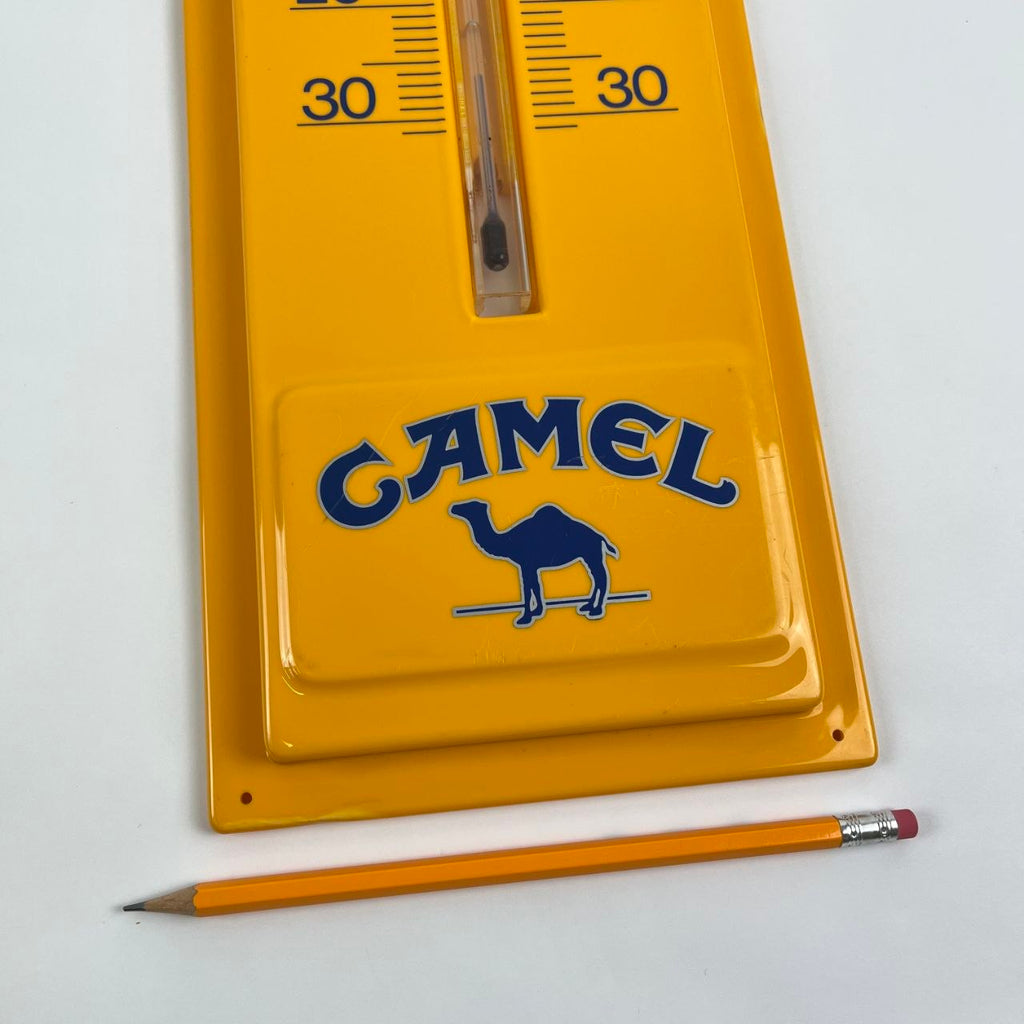 Camel advertising thermometer