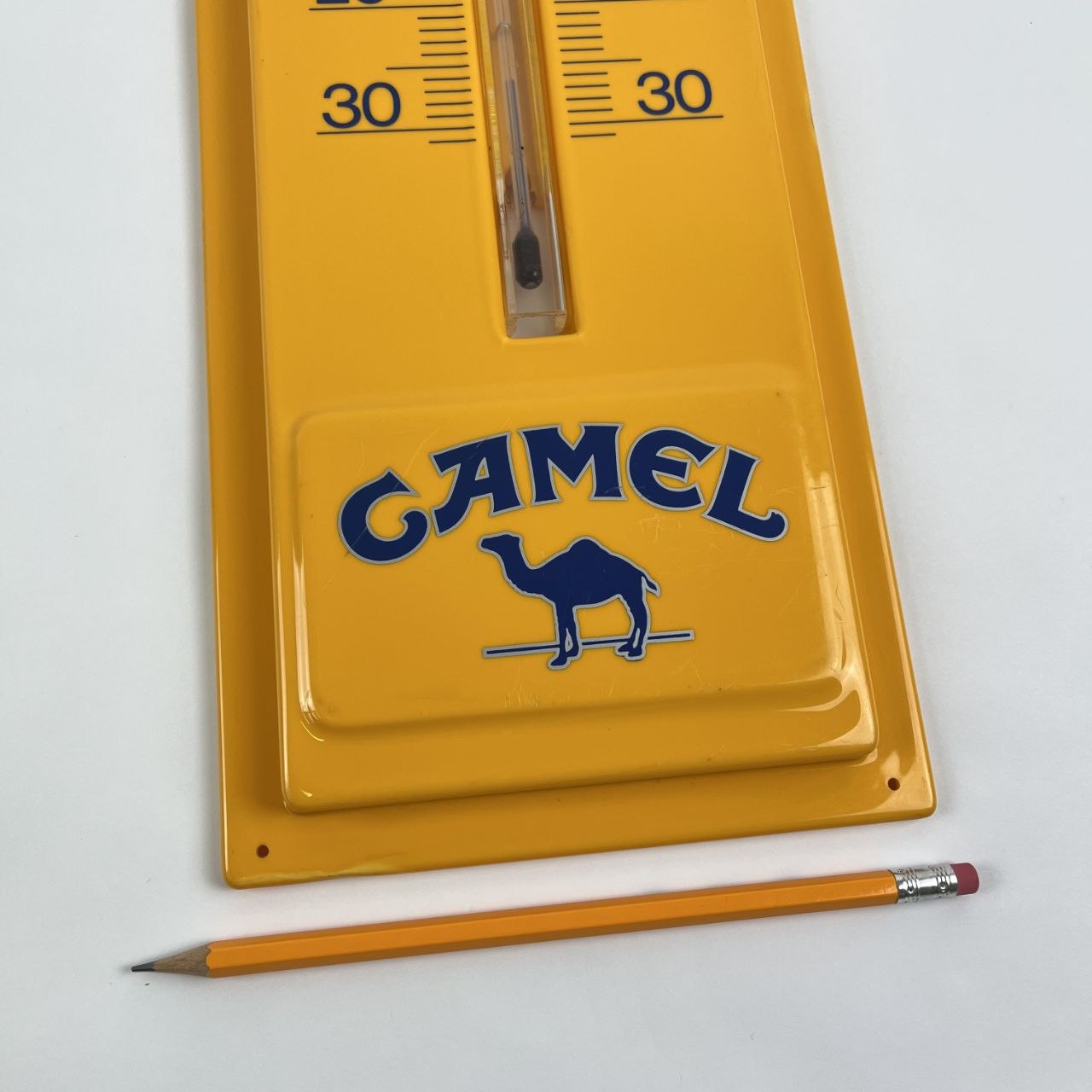 Camel advertising thermometer