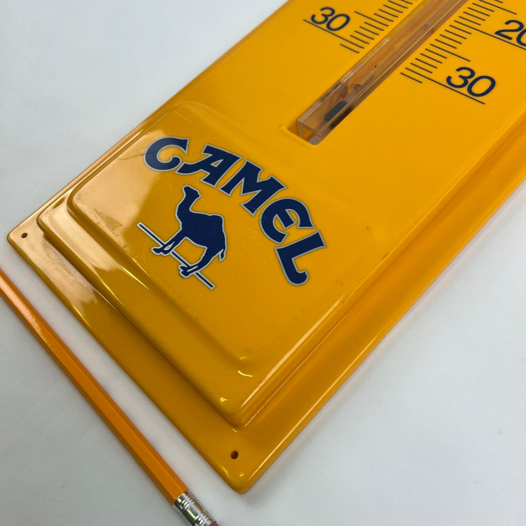 Camel advertising thermometer