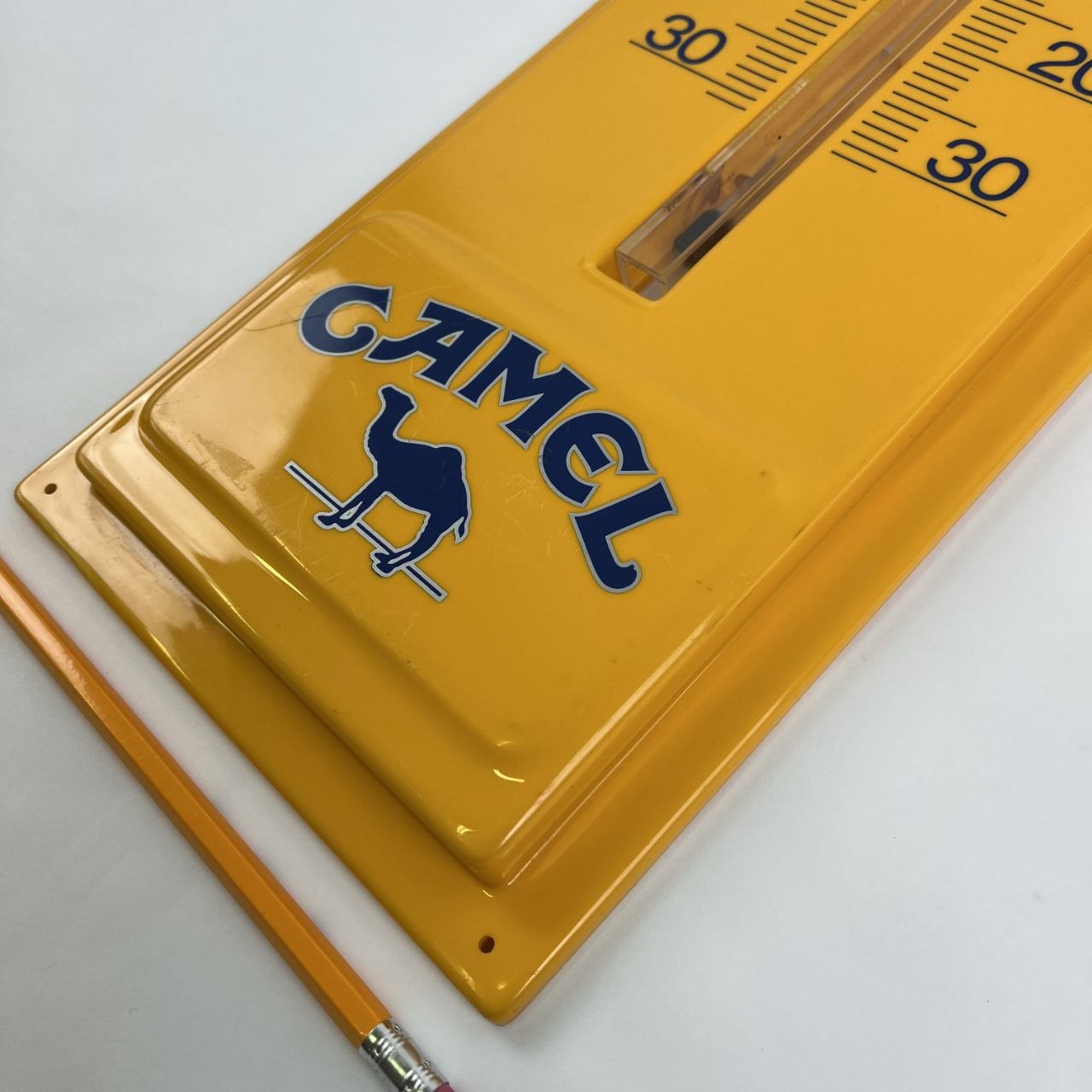 Camel advertising thermometer