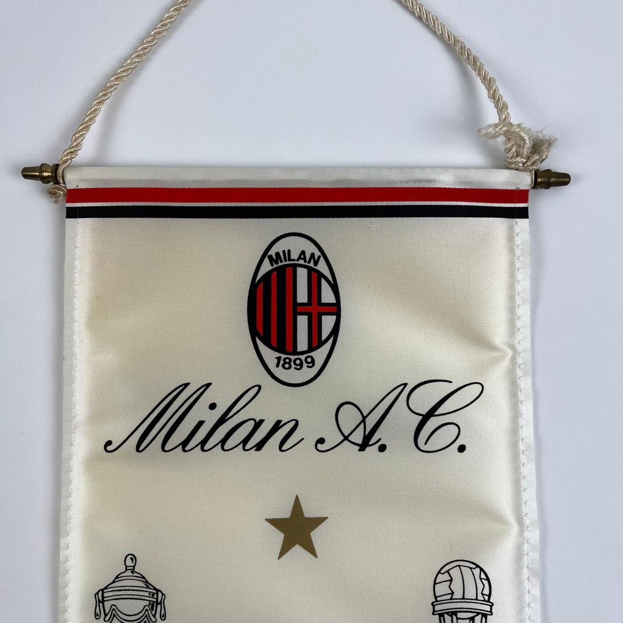 Gagliardetto Vintage Ufficiale Milan A.C. | Anni '70