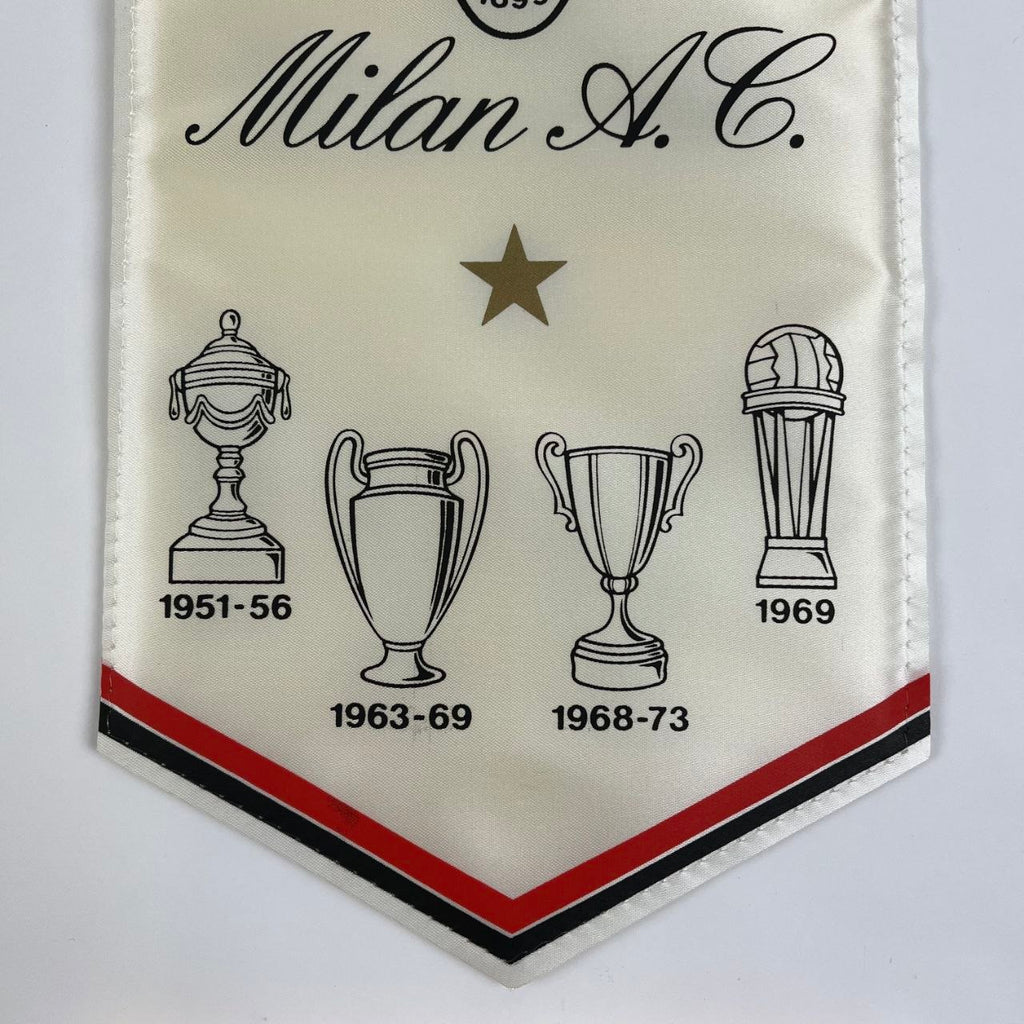 Gagliardetto Vintage Ufficiale Milan A.C. | Anni '70