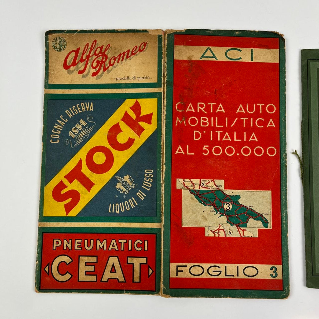 Carta Automobilistica D'Italia ACI | Primi '900