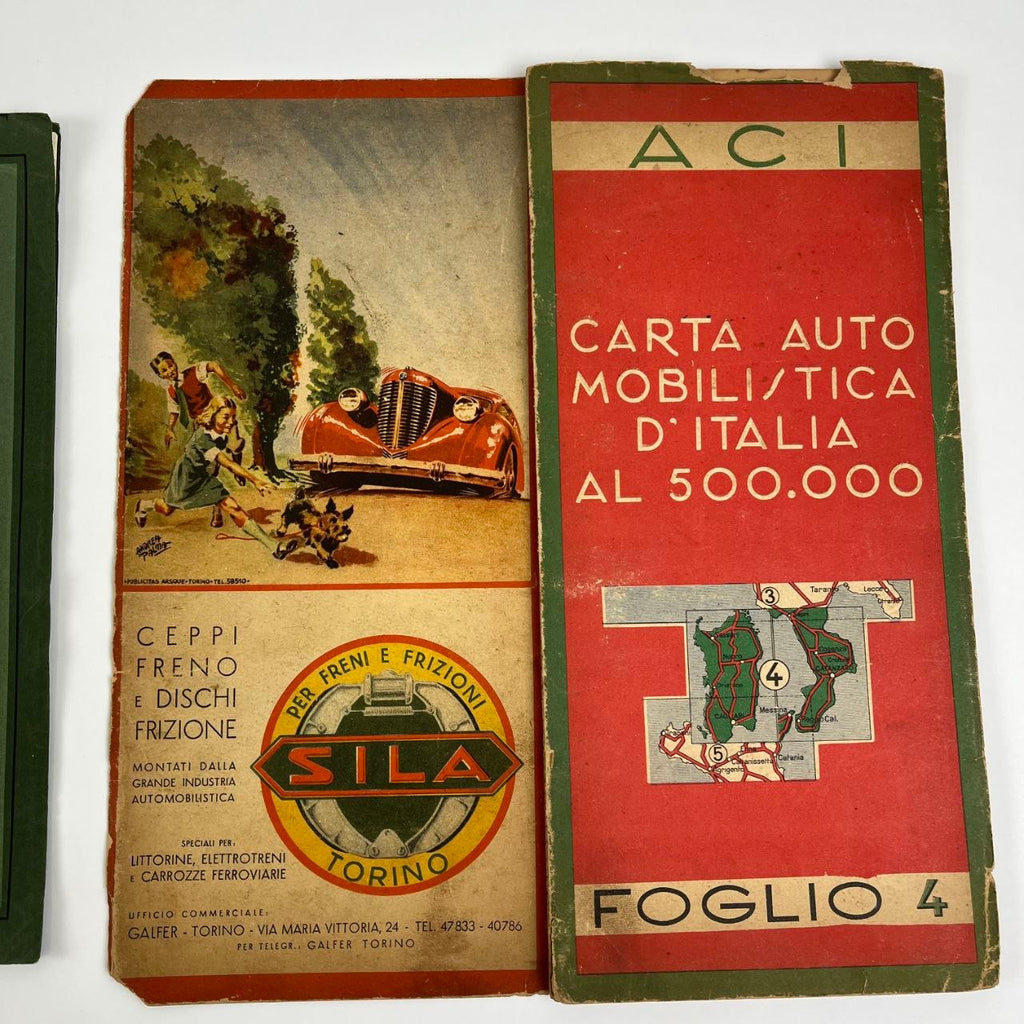 Carta Automobilistica D'Italia ACI | Primi '900