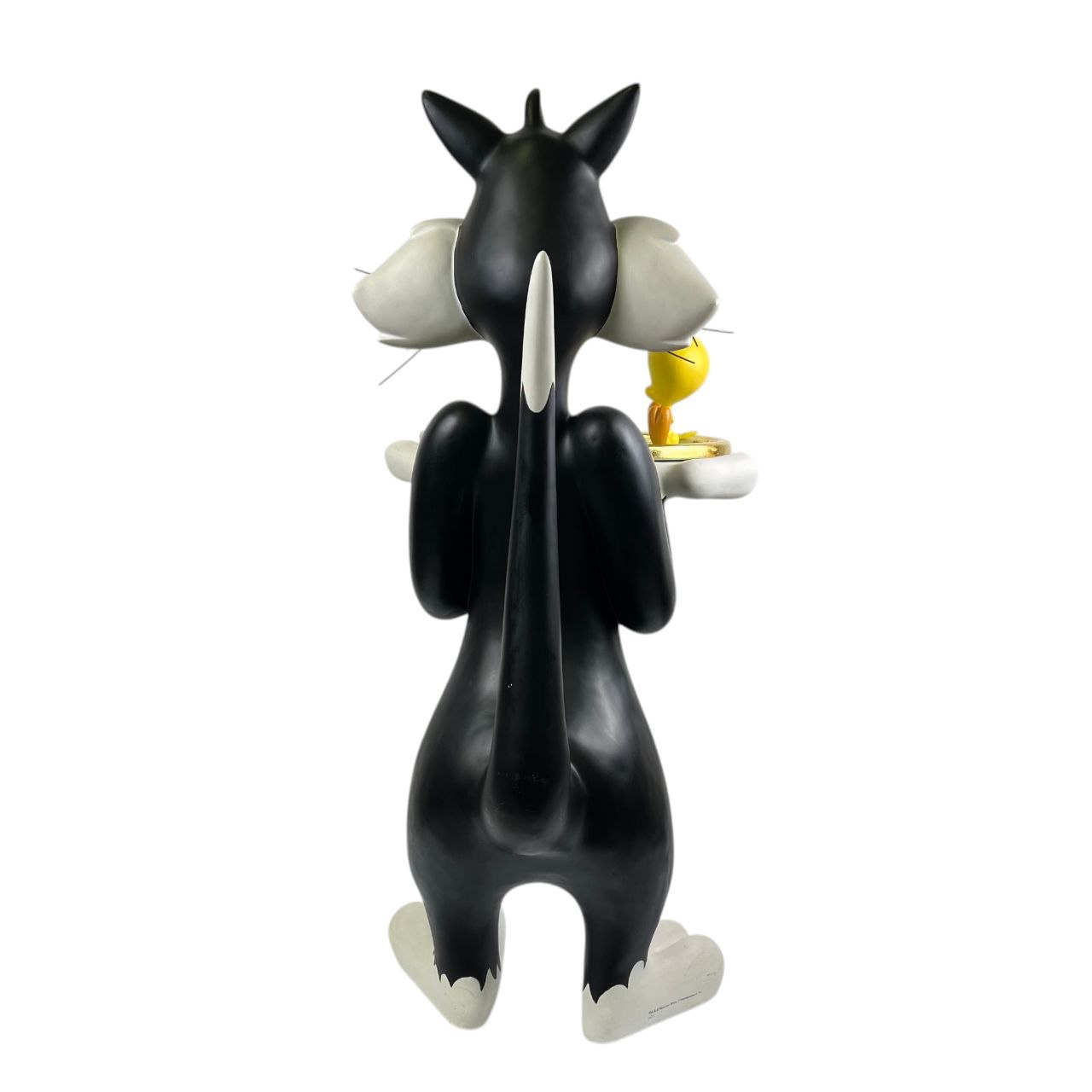 Statua life size Gatto Silvestro e Titti Maggiordomo – Originale Warner Bros. c. 2000