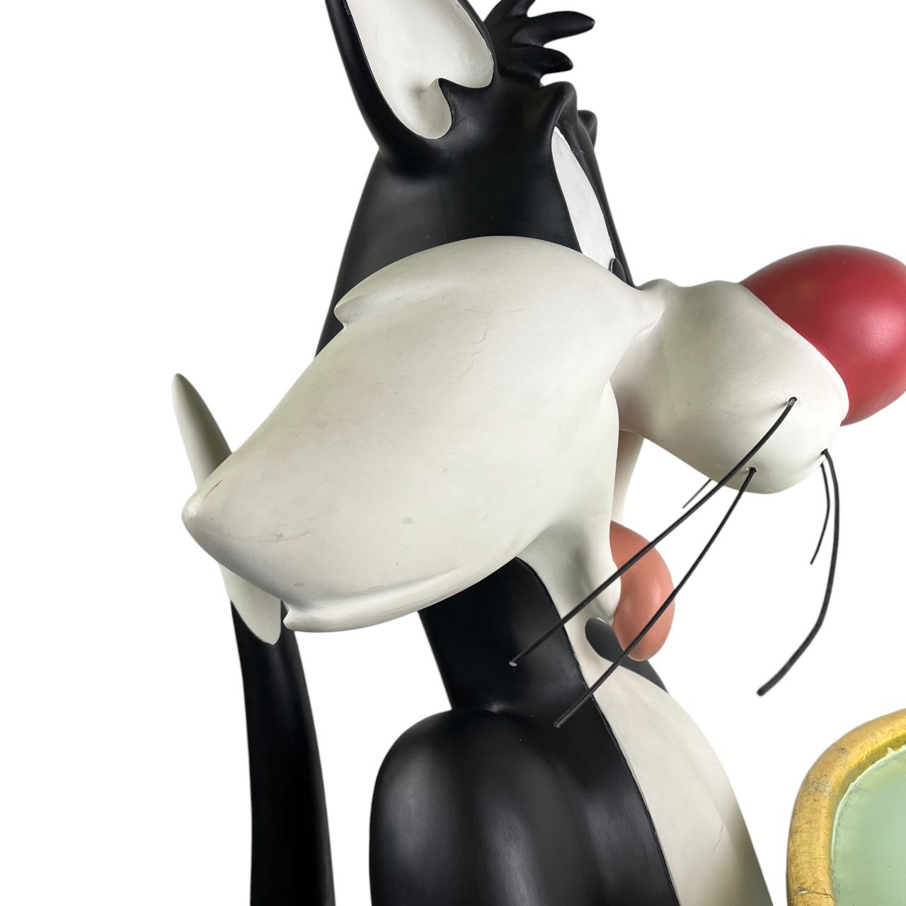 Statua life size Gatto Silvestro e Titti Maggiordomo – Originale Warner Bros. c. 2000