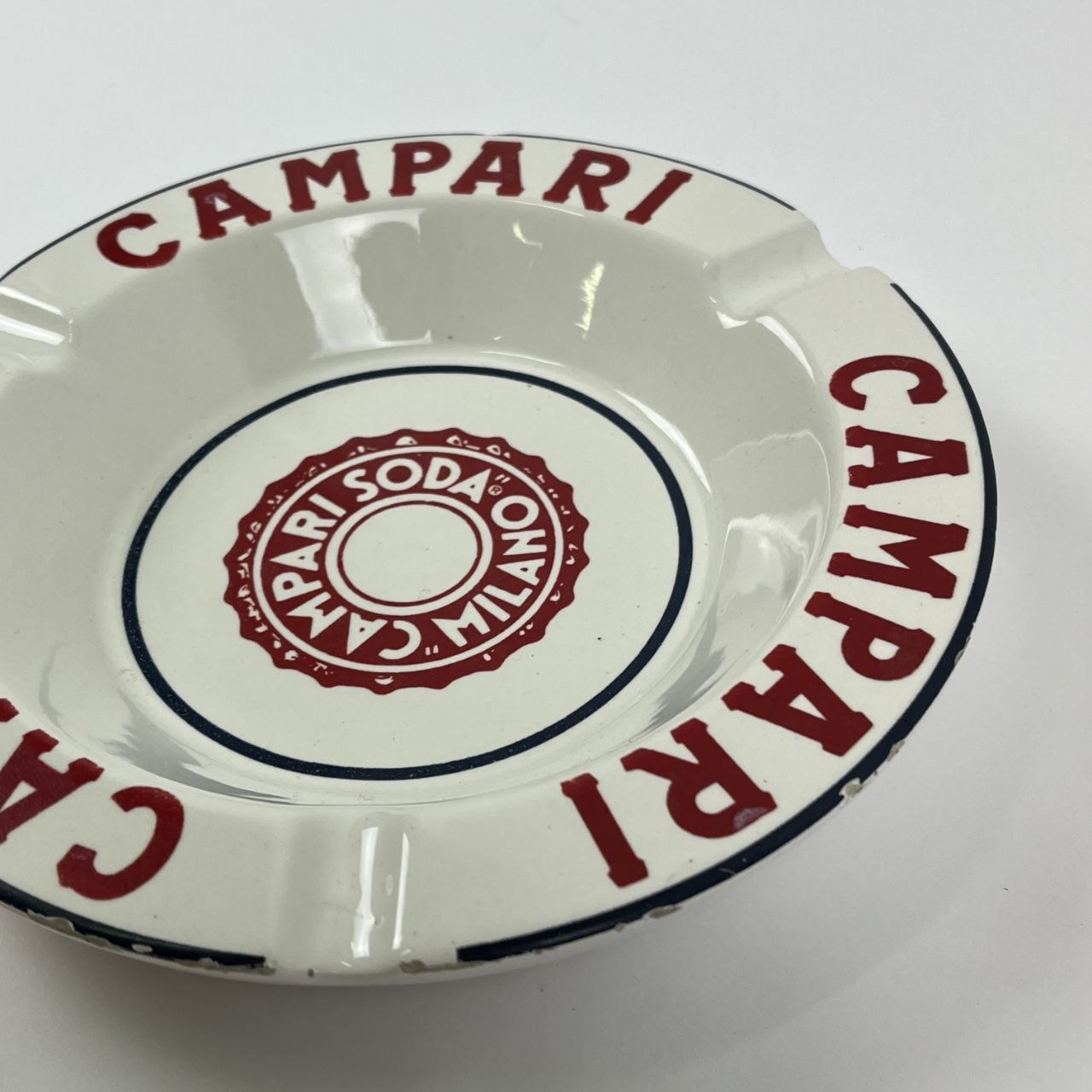 Posacenere pubblicitario - Campari Soda Milano | Anni '80