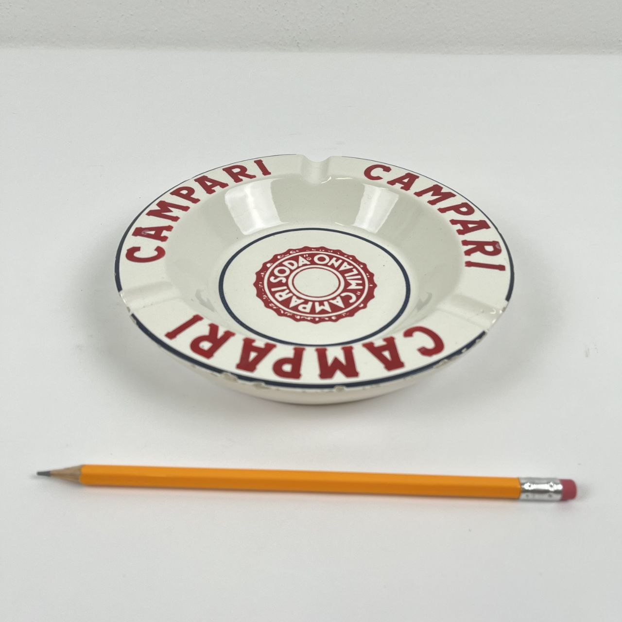 Posacenere pubblicitario - Campari Soda Milano | Anni '80