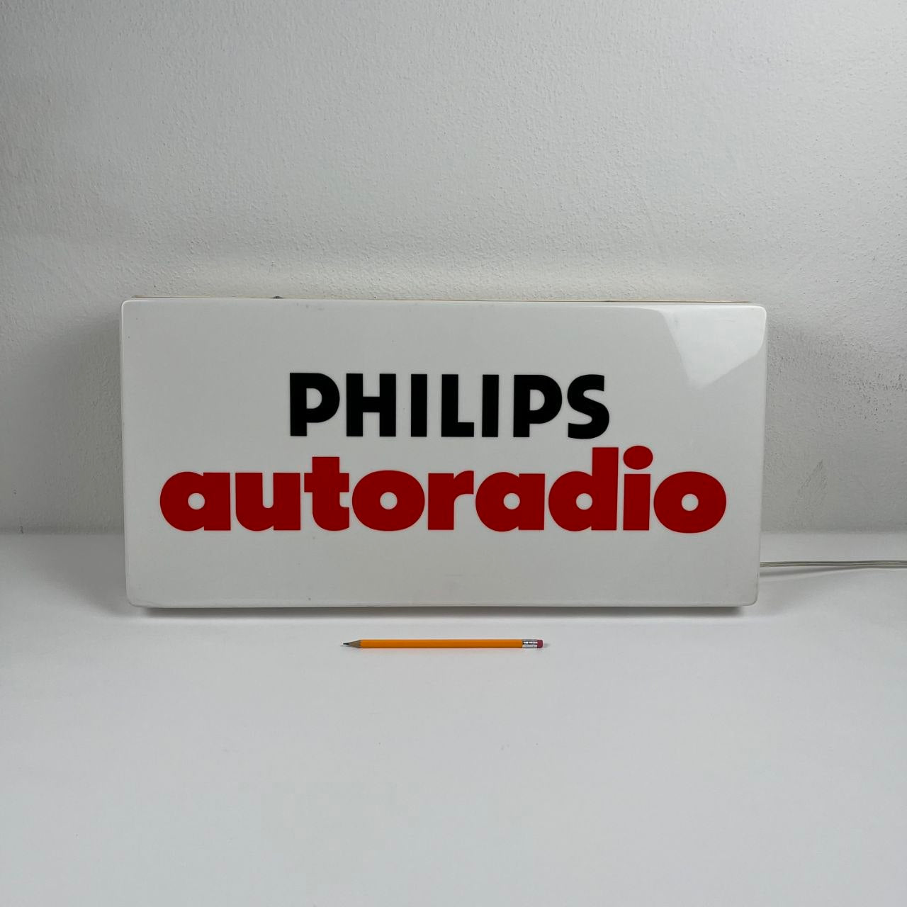 Insegna luminosa - Philips Autoradio | Anni '70