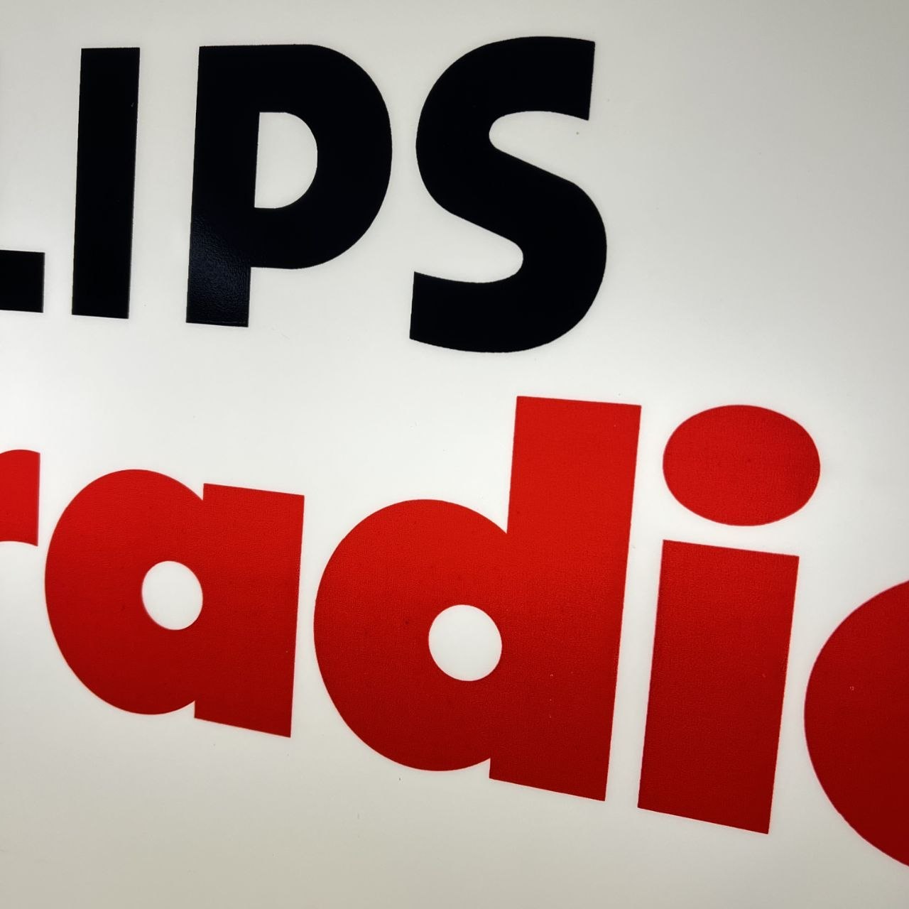 Insegna luminosa - Philips Autoradio | Anni '70