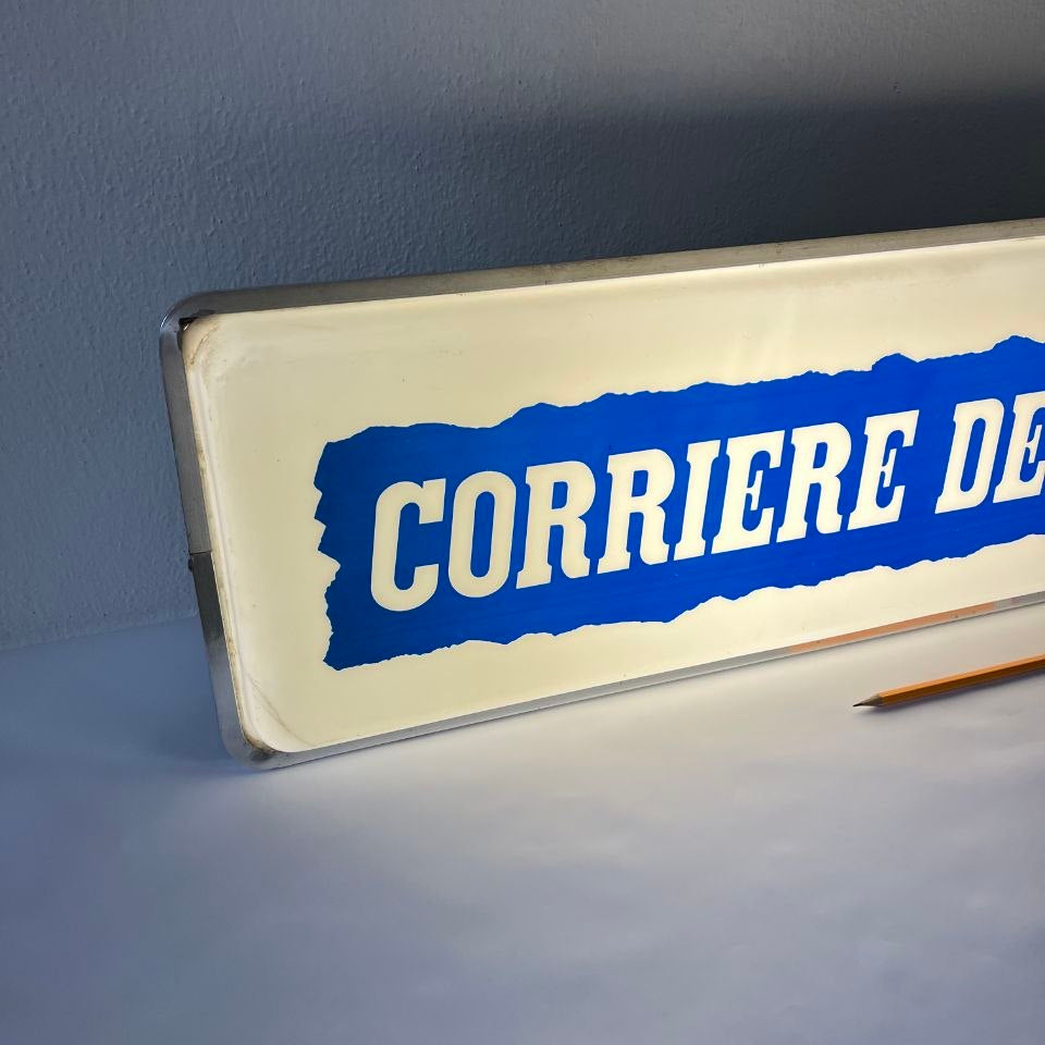 Insegna luminosa - Corriere della Sera | Anni '60