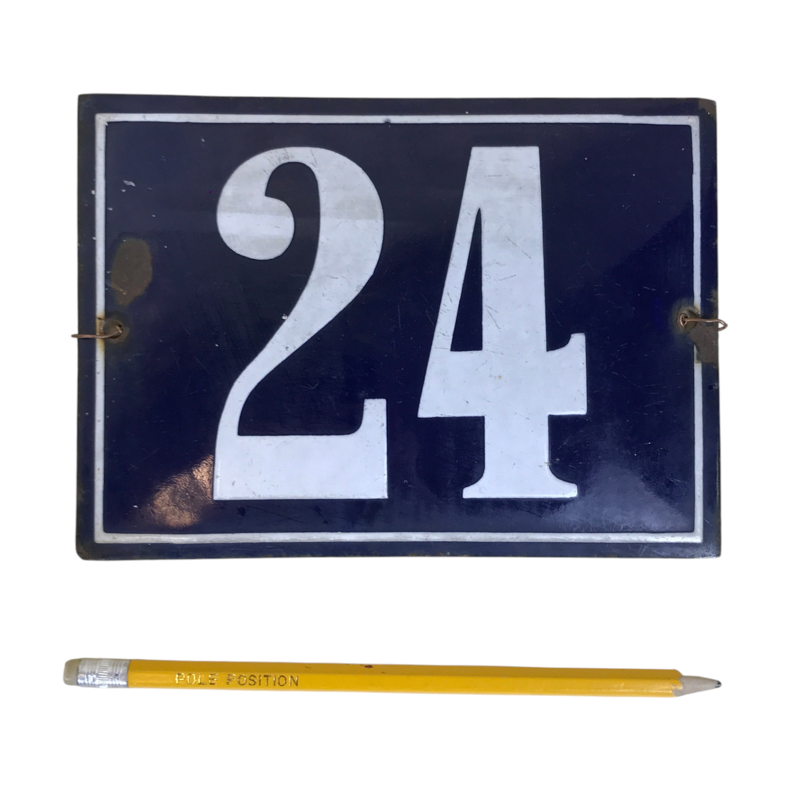 Enameled plaque - Civic 24