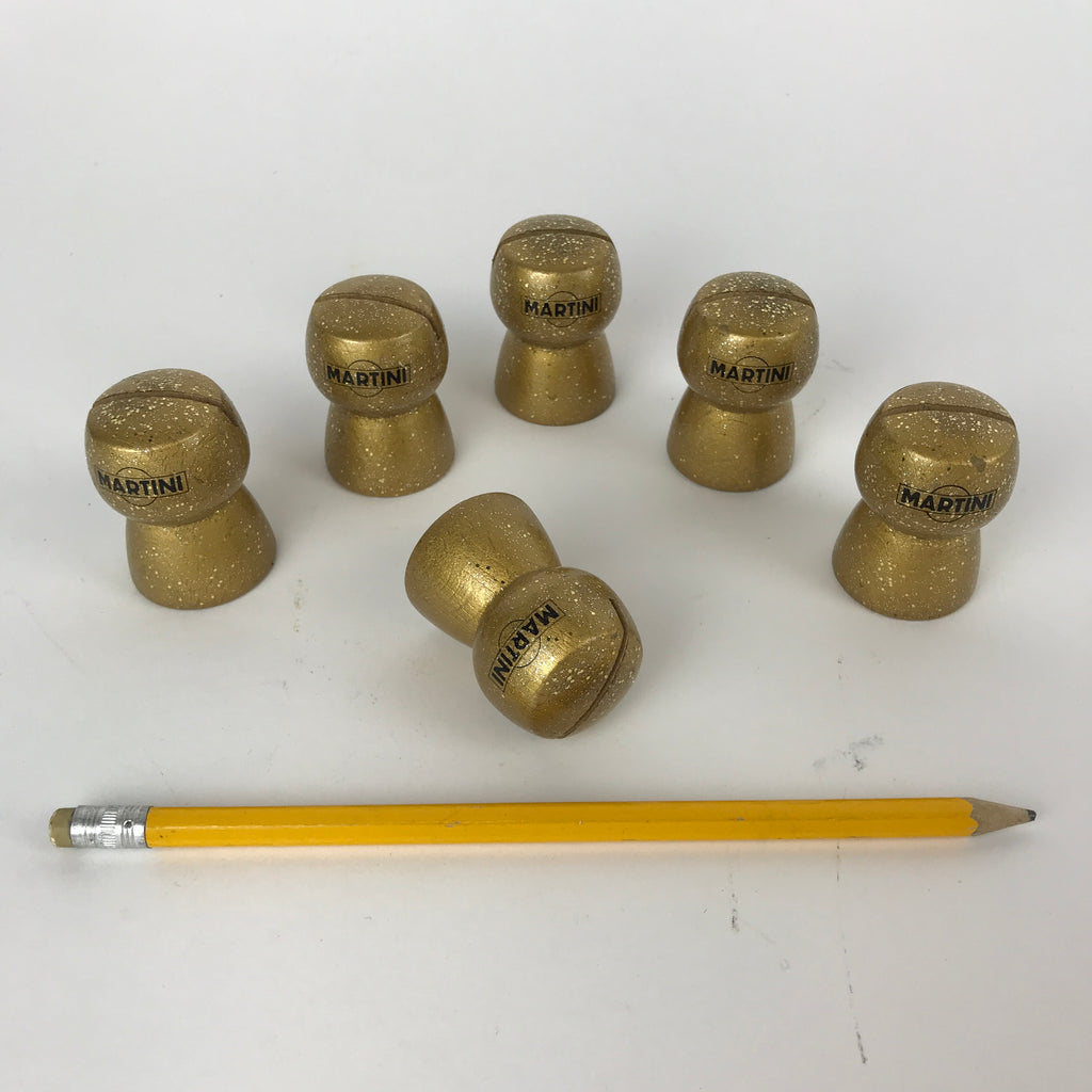 Set of Martini Advertising Place Cards | 1980s