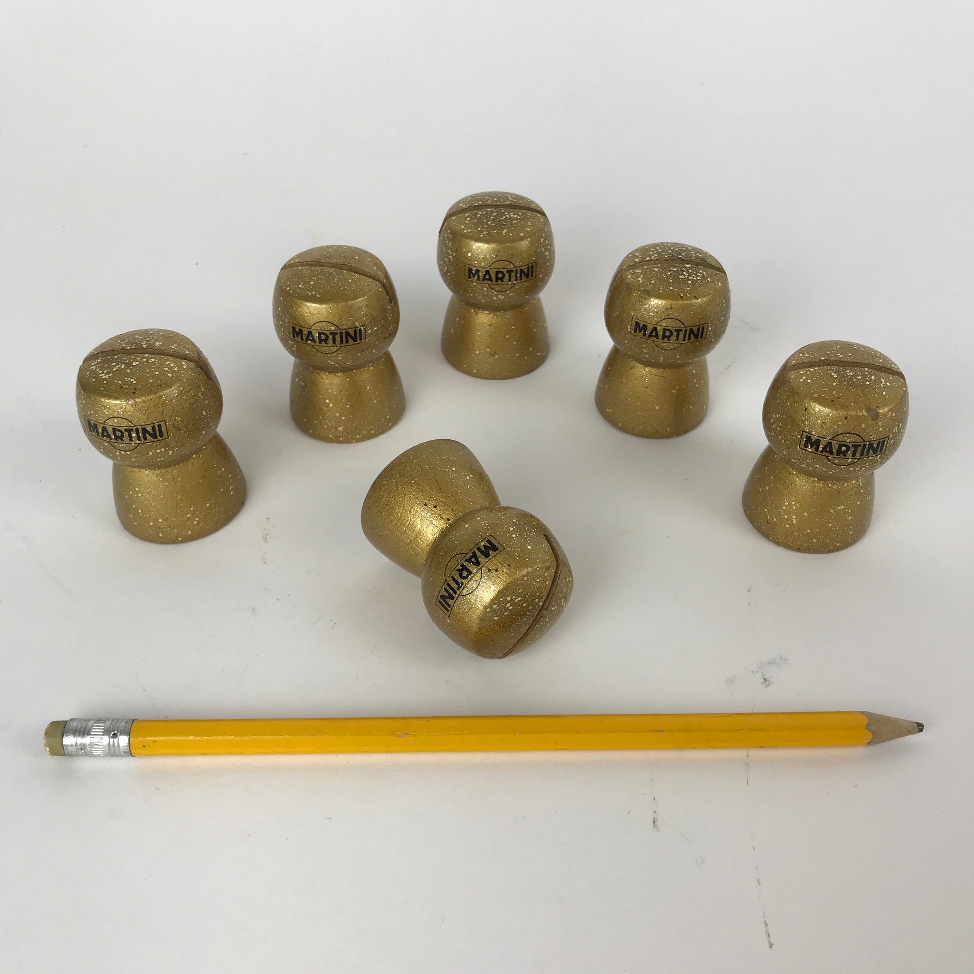 Set of Martini Advertising Place Cards | 1980s