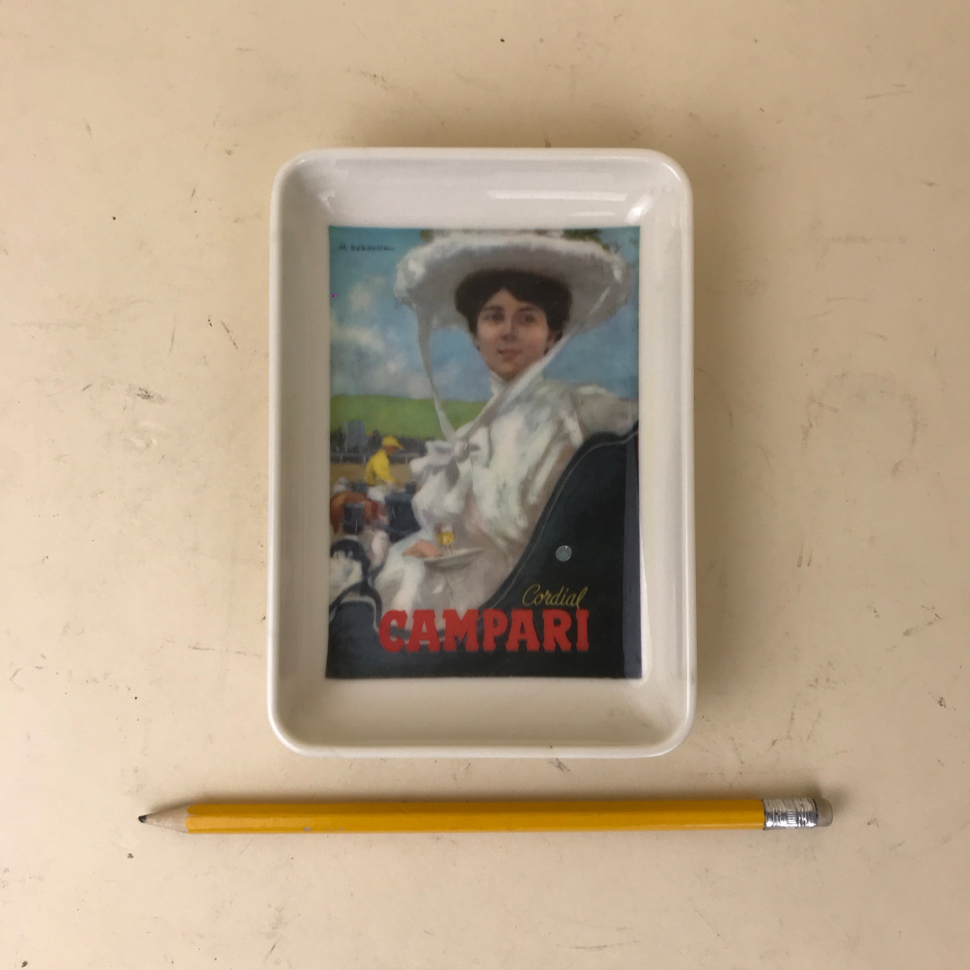 Advertising Ashtray - Cordial Campari | 1960s