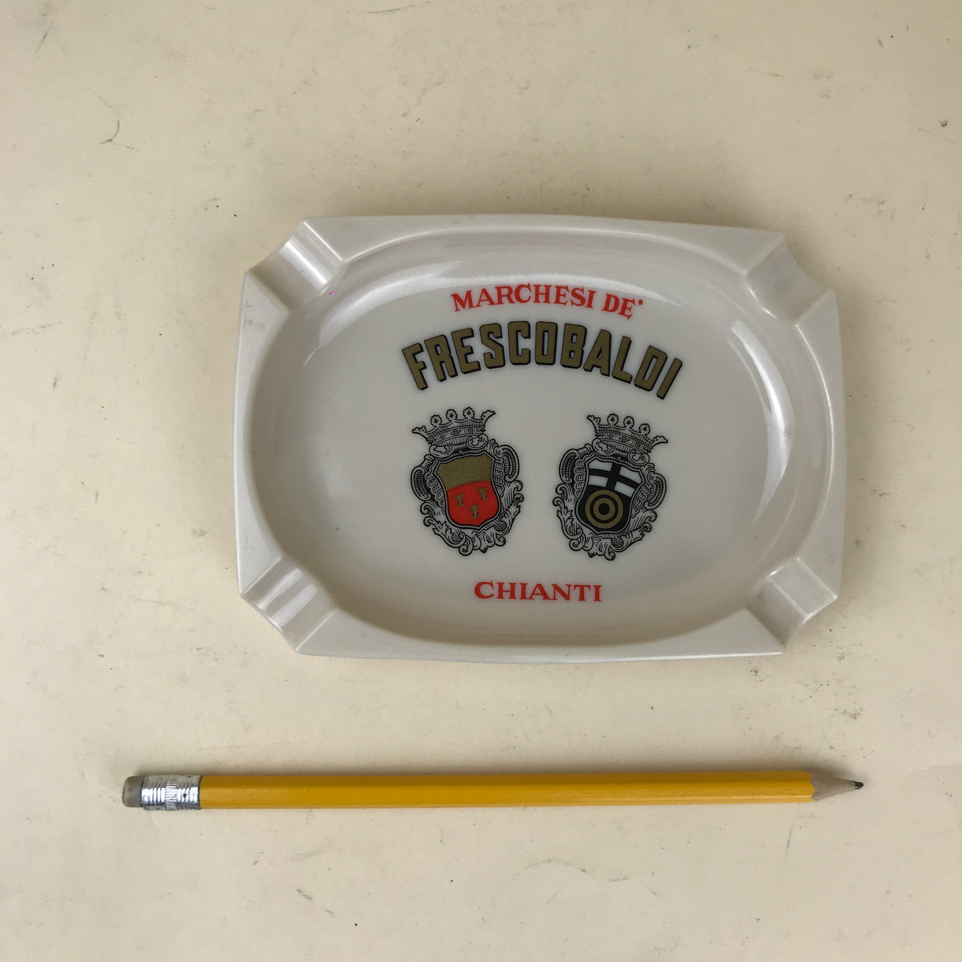 Advertising ashtray - Marchesi De' Frescobaldi | 1960s