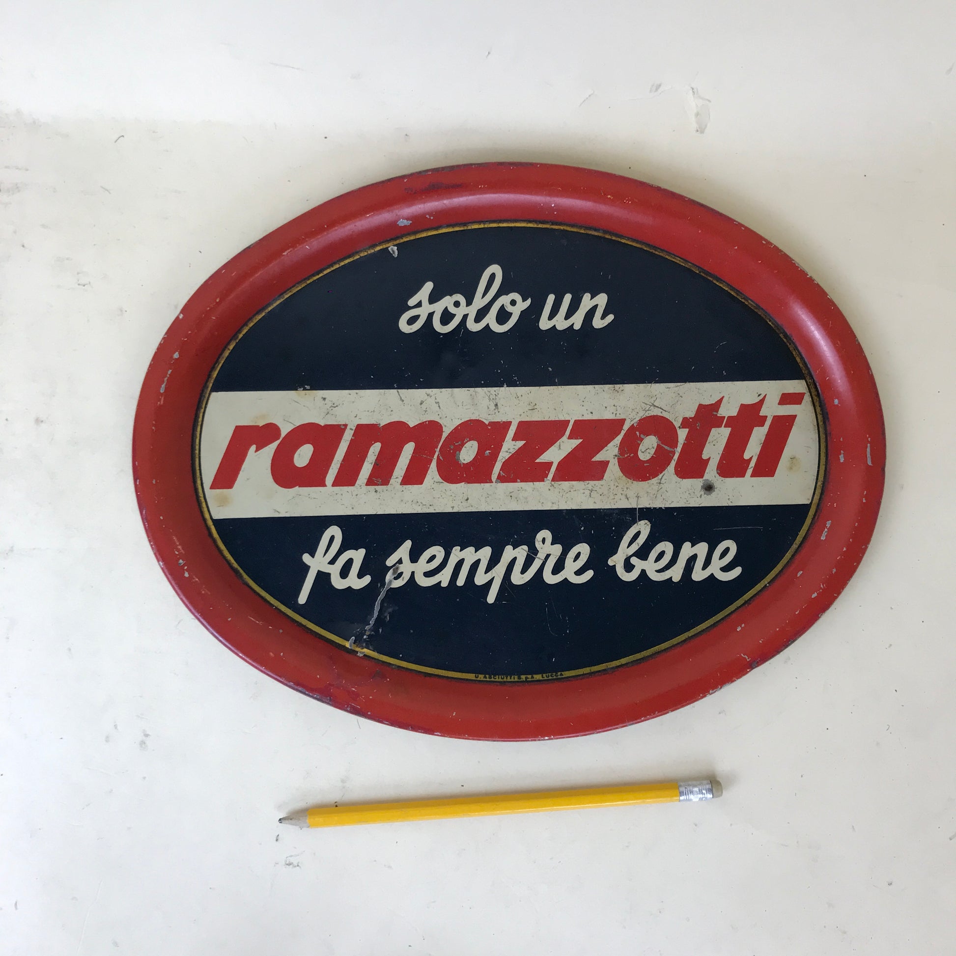 Advertising tray - Ramazzotti