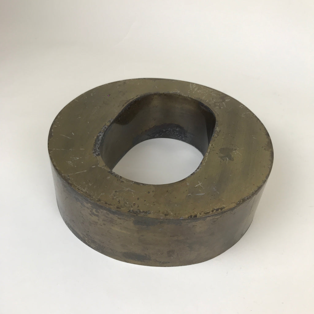 Sign - brass letter "O"