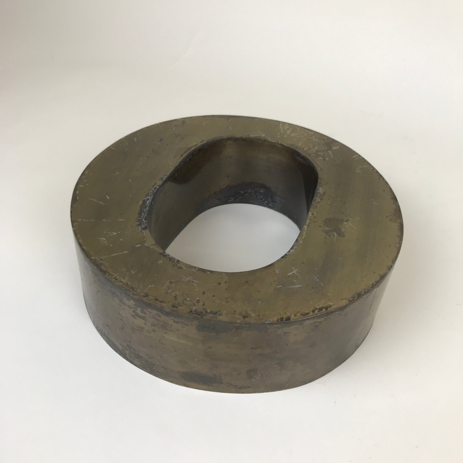 Sign - brass letter "O"