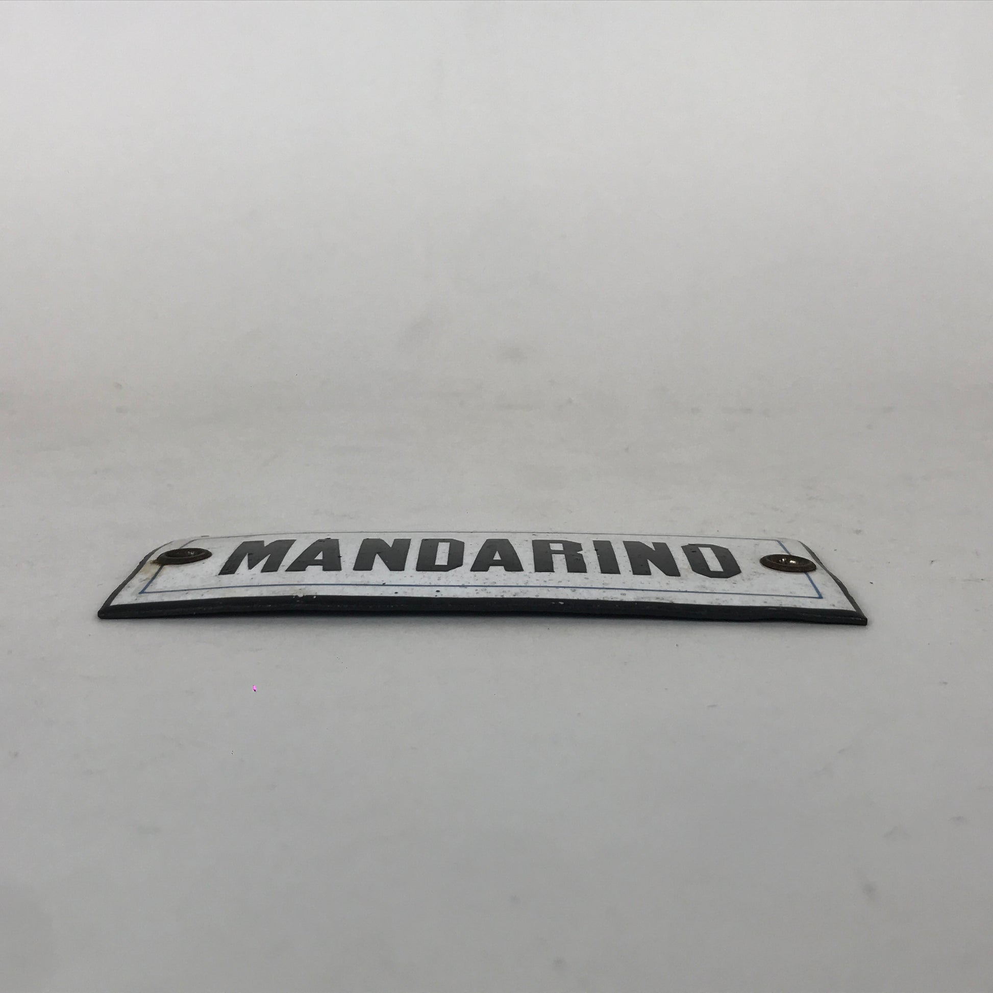 Enamel Plate - Mandarin | 1950s