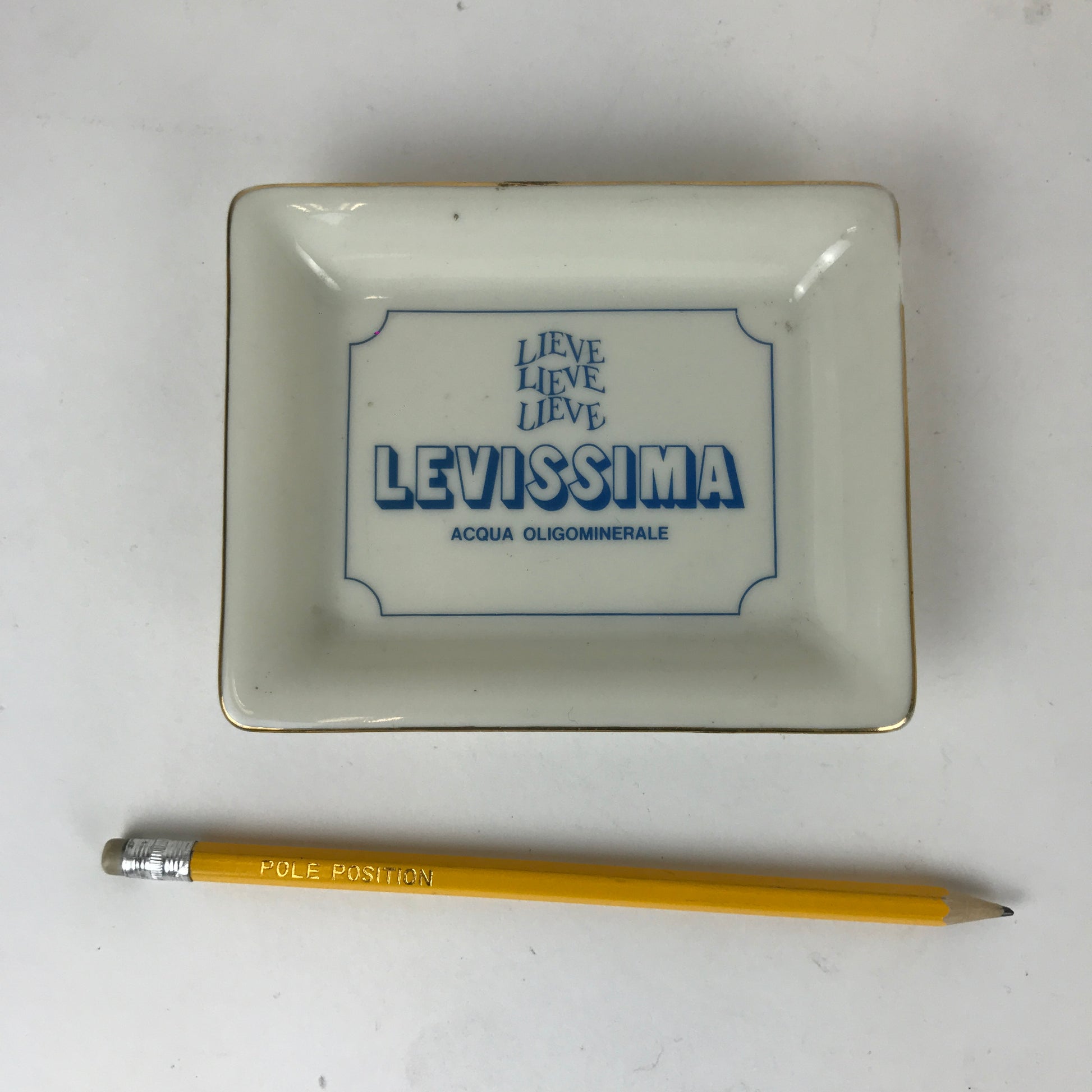 Advertising ashtray - Levissima | 1970s