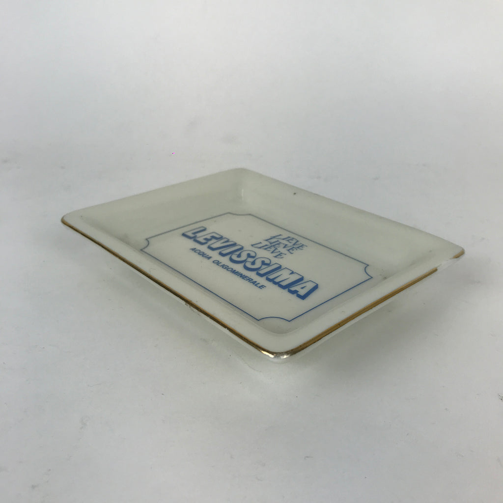 Advertising ashtray - Levissima | 1970s