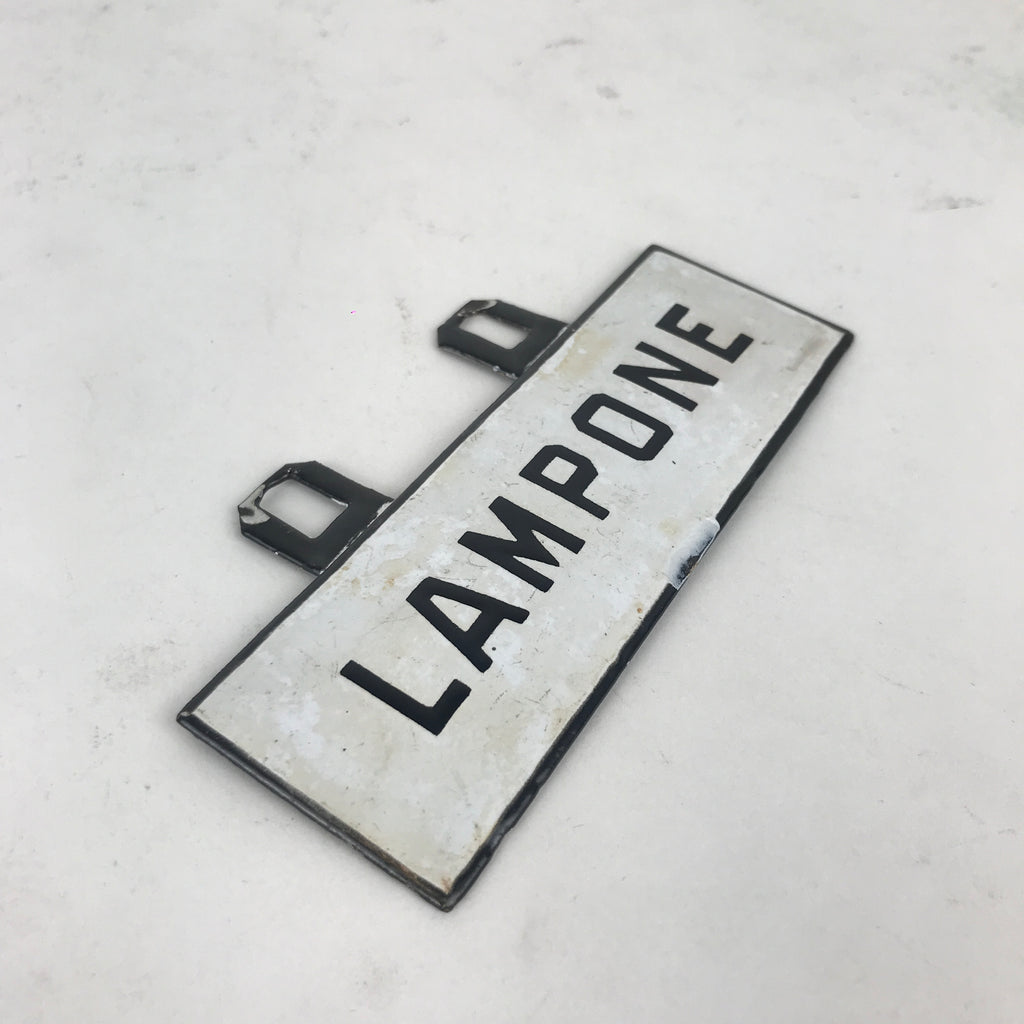 Enamel Plate - Raspberry | 1950s