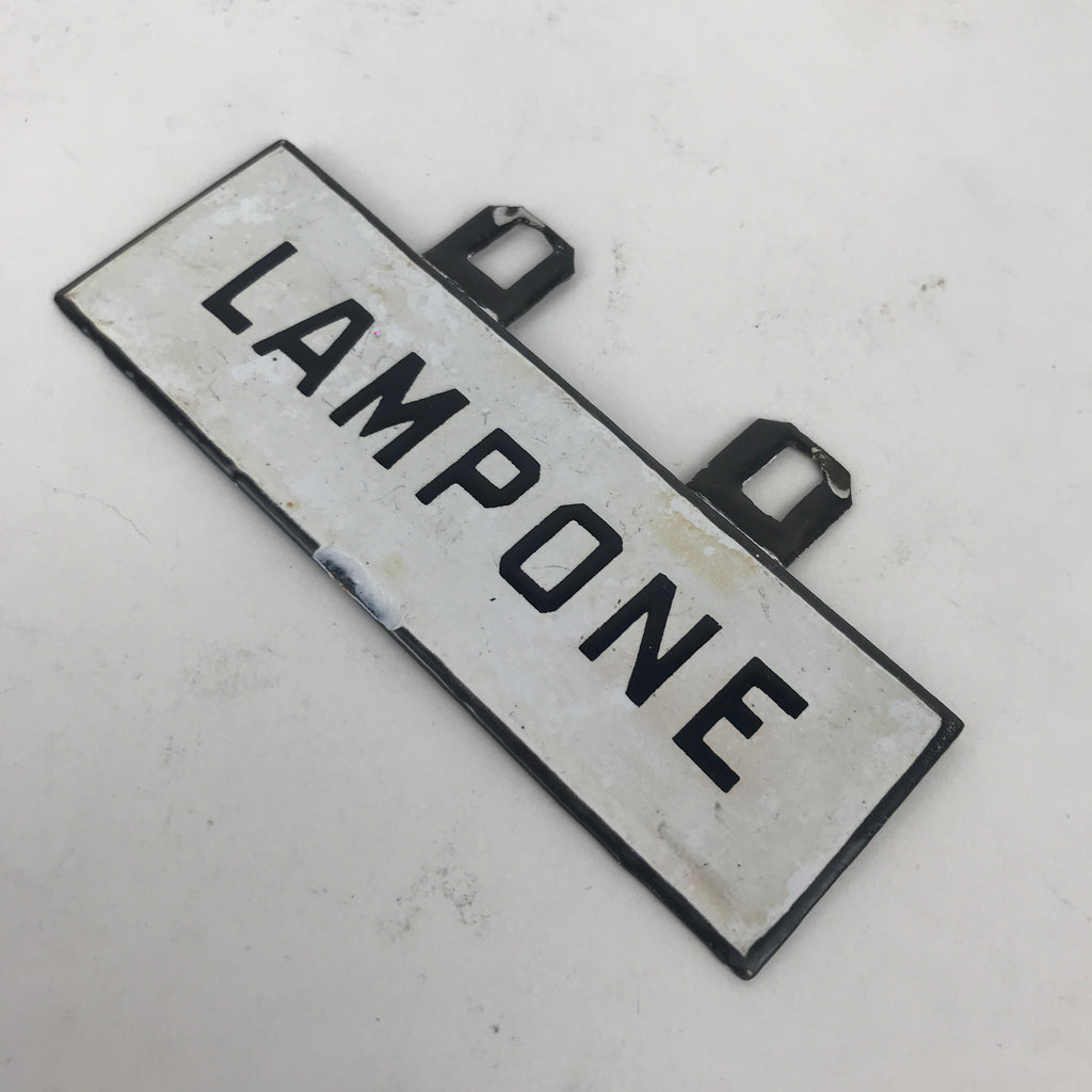 Enamel Plate - Raspberry | 1950s